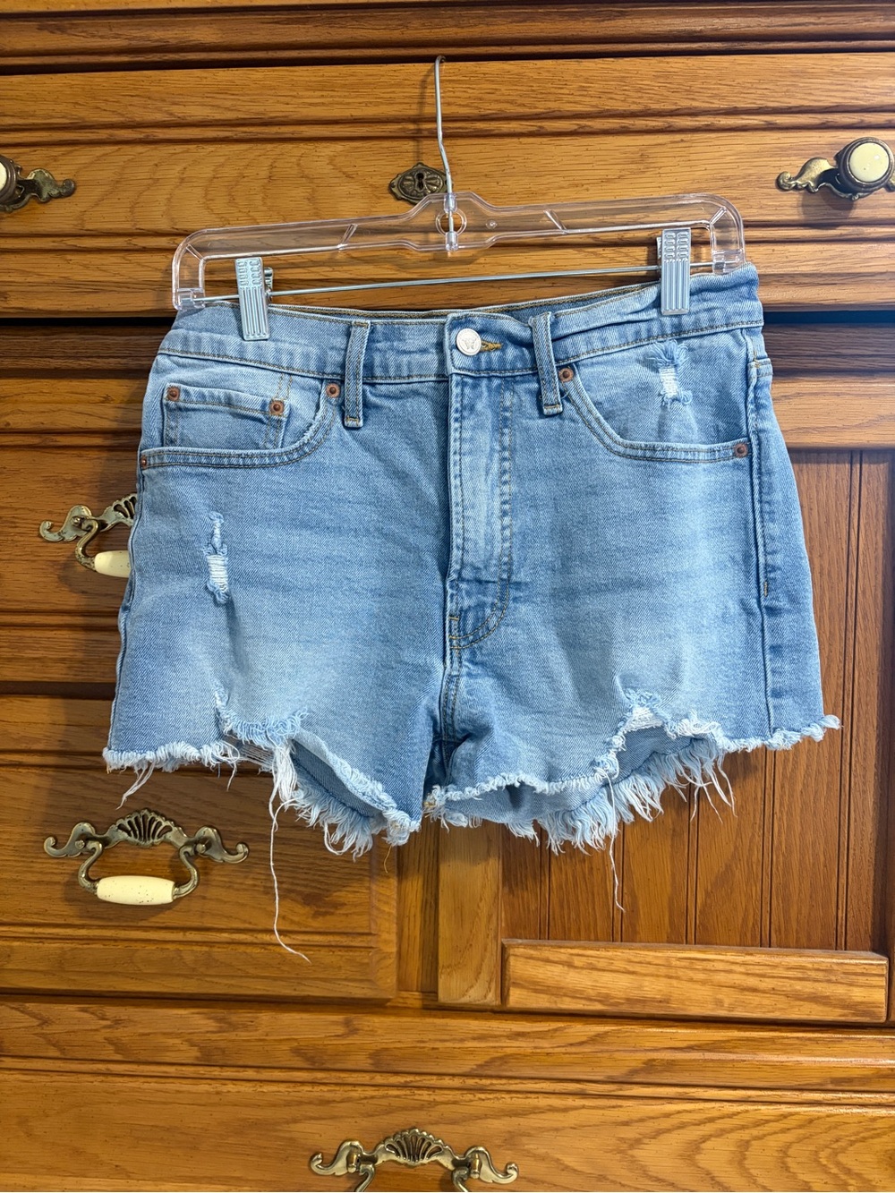 Jessica Simpson Denim Cut Off Shorts Size 6